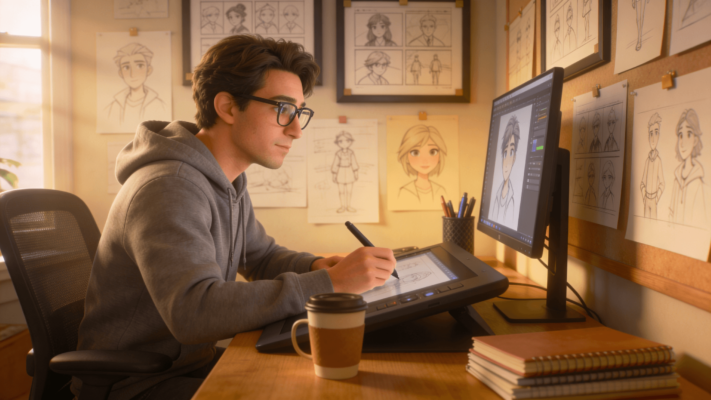 Animation layout reference frame
