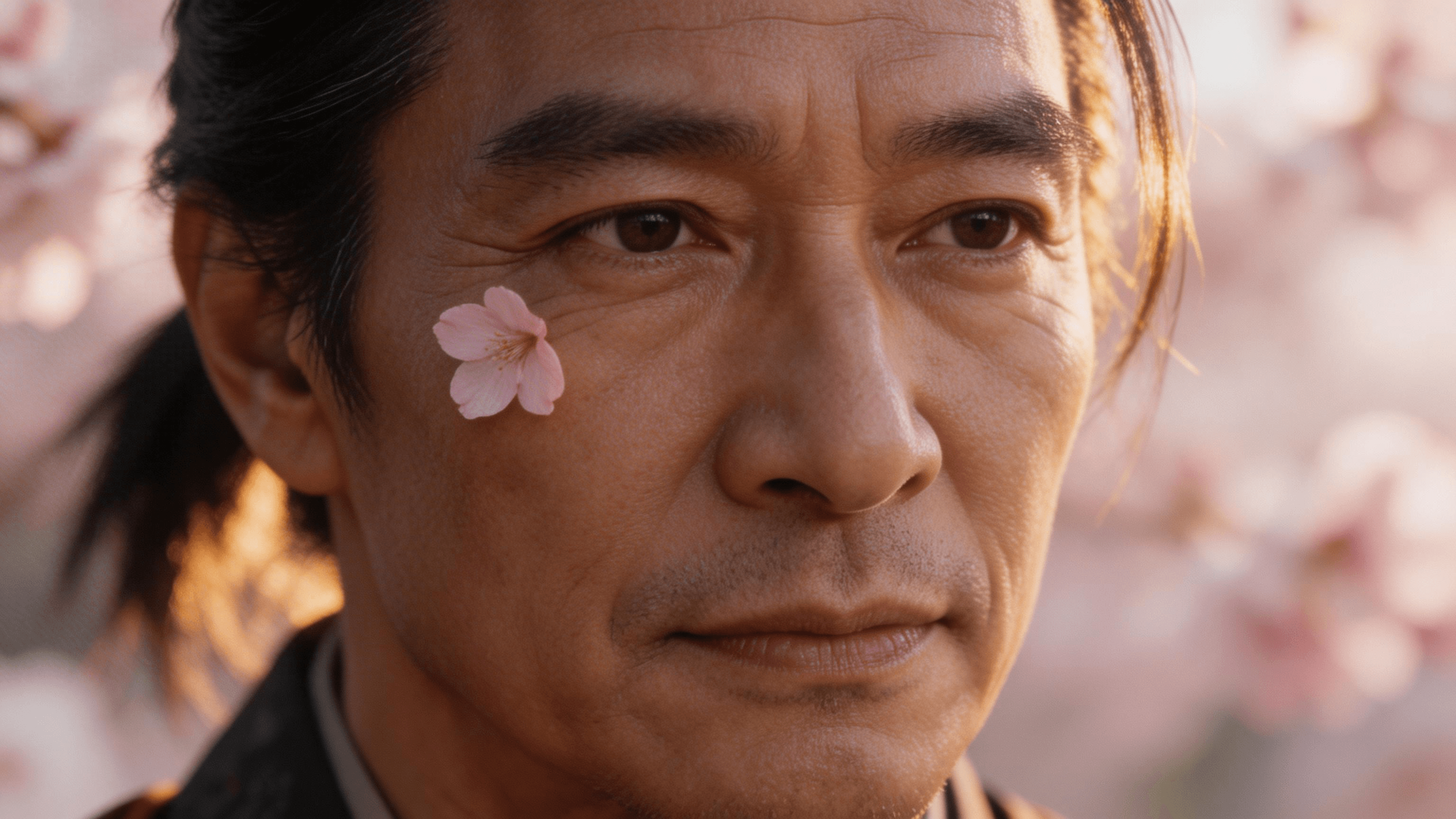 Cherry blossoms detail